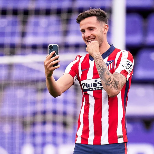 Saul Niguez cặp bài trùng với Koke trong đội hình của Atletico Madrid