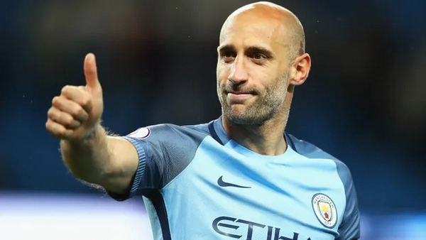 Đội hình xuất sắc nhất Manchester City: Hậu vệ Pablo Zabaleta