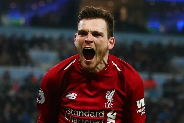 Top 10 Hậu vệ hay nhất Liverpool: Andrew Robertson