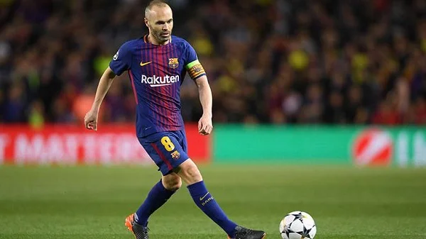 Tiền vệ Andres Iniesta - cựu đội trưởng của Barcelona