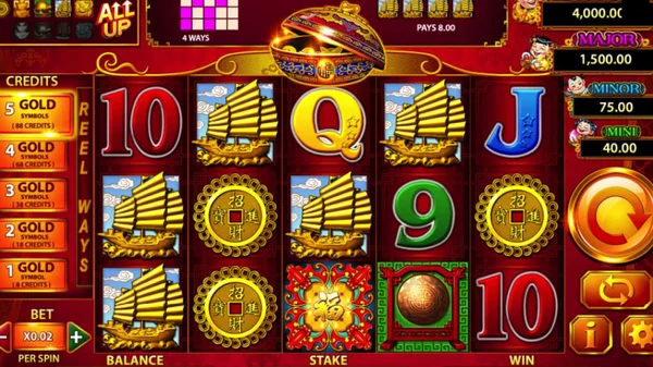 Vòng quay game 88 Fortunes với các biểu tượng