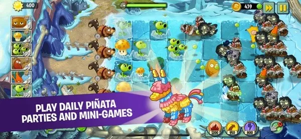 Game Plant vs Zombie 2 thiết kế đồ họa sống động