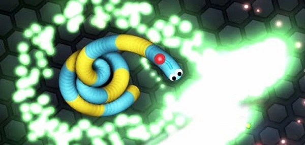 Slither.io sở hữu đồ họa 3D với màu sắc đa dạng