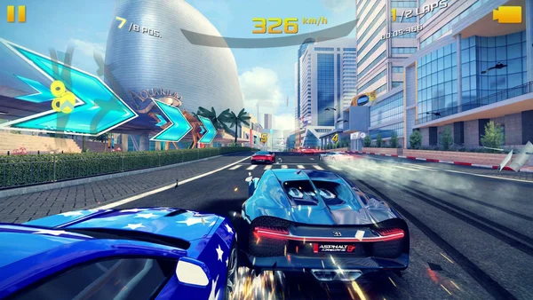 Người chơi có thể lựa chọn nhiều chế độ chơi khác nhau trên Asphalt 8: Airborne