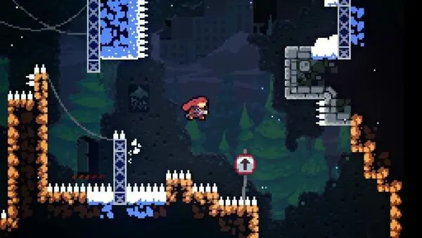 Game Celeste có đồ họa pixel đơn giản nhưng vẫn thu hút người chơi