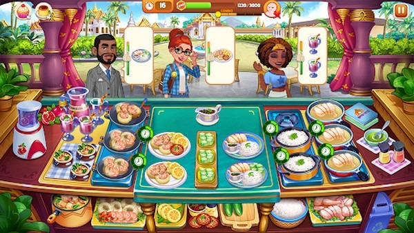 Gameplay của Cooking Madness không quá phức tạp