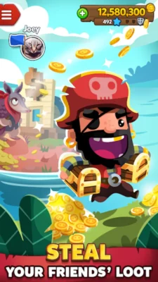 Đồ hoạ game Pirate Kings bắt mắt và hấp dẫn