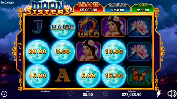 Celestial Moon Riches với tỷ lệ đặt cược chính xác cao