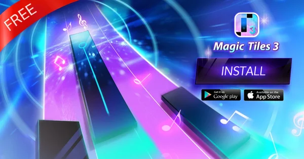 Game Magic Tiles 3 có lối chơi khá đơn giản