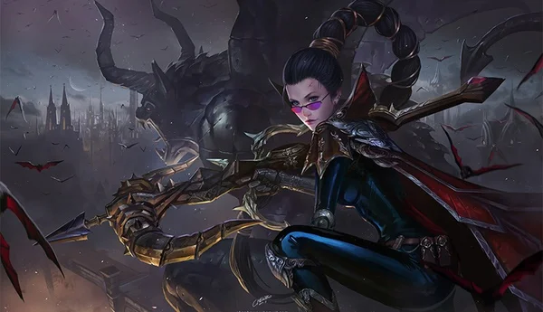 Vayne sở hữu tố chất của một sát thủ và xạ thủ “đáng sợ” trong tựa game Tốc Chiến