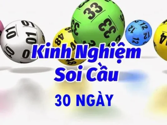 Soi cầu lô 30 ngày