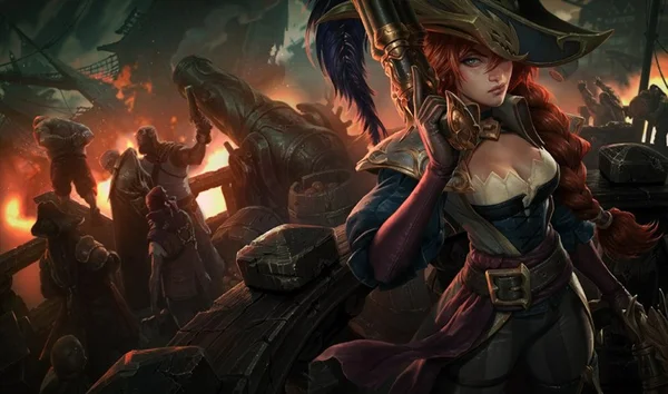  Miss Fortune trong tựa game Đấu Trường Chân Lý