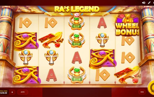 Các biểu tượng phần thưởng trong game Ra's Legend