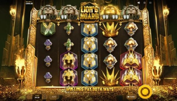 Game Lion’s Hoard rất dễ chơi, dễ trúng đậm