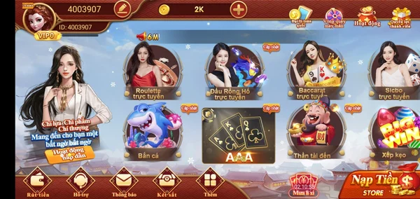 CF68.GAMES với đa dạng thể loại cược