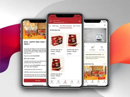 Ứng dụng cập nhật nhiều ưu đãi hấp dẫn của Highland Coffee