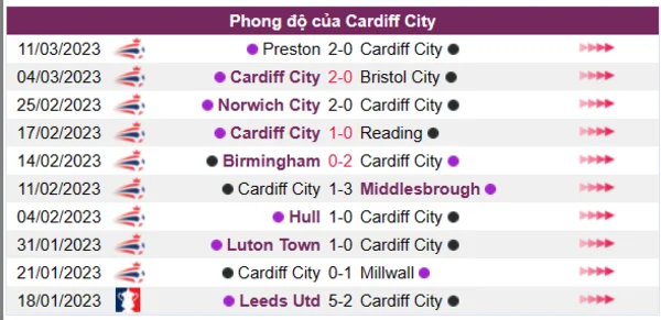 Nhận định phong độ CLB Cardiff City