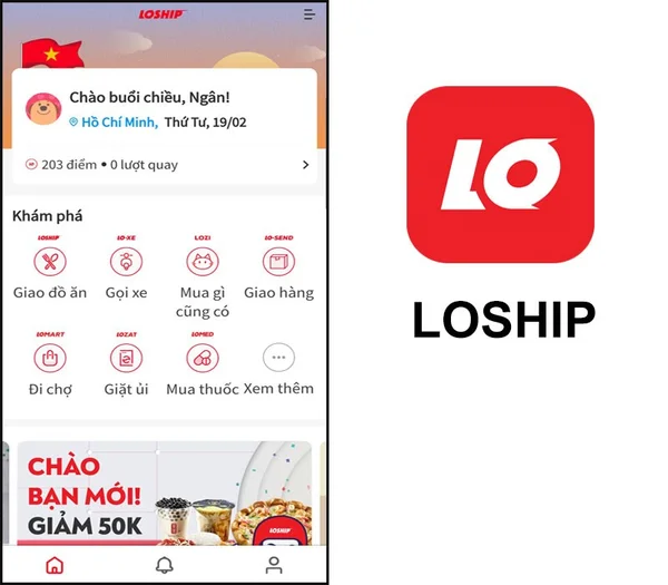 Loship mặc dù ra sau nhưng có nhiều tính năng phục vụ người dùng