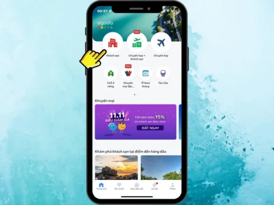Ứng dụng Agoda mang nhiều tính năng hấp dẫn