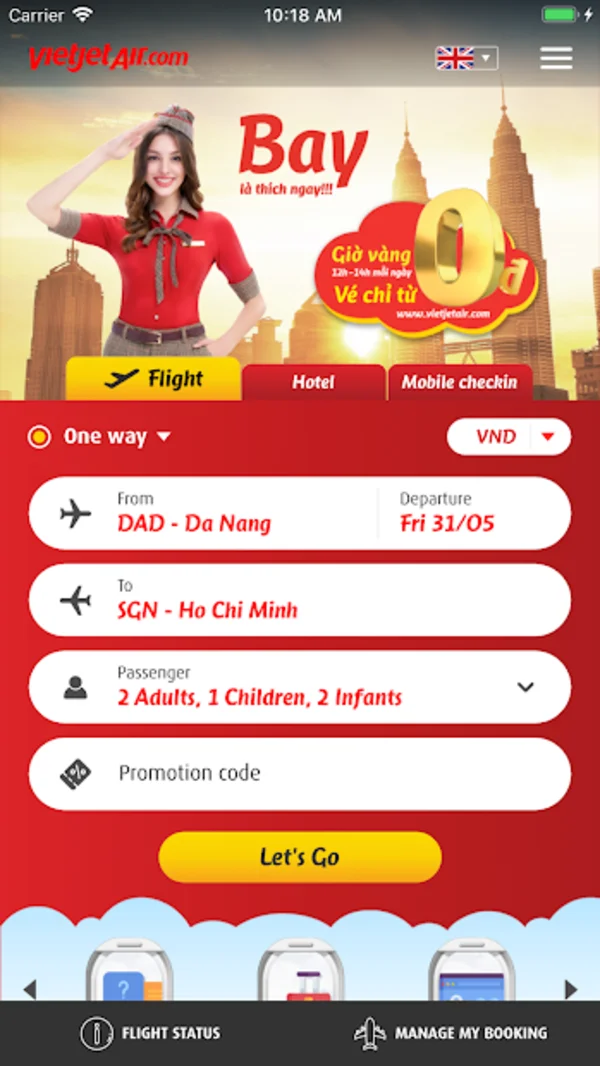 Vietjet Air có nhiều ưu điểm để cạnh tranh với các ứng dụng khác