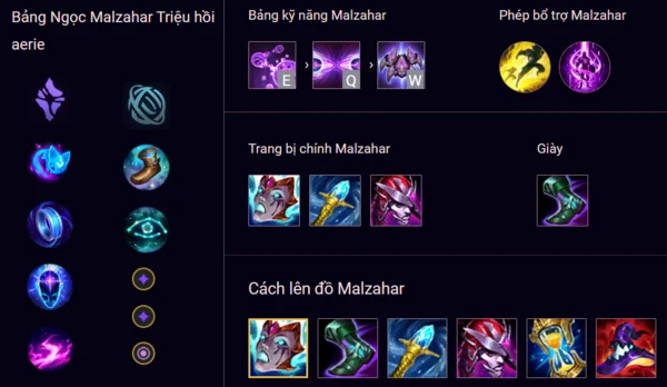 Hiểu rõ các chỉ số là cách tối ưu khi chơi Malzahar LMHT trong game