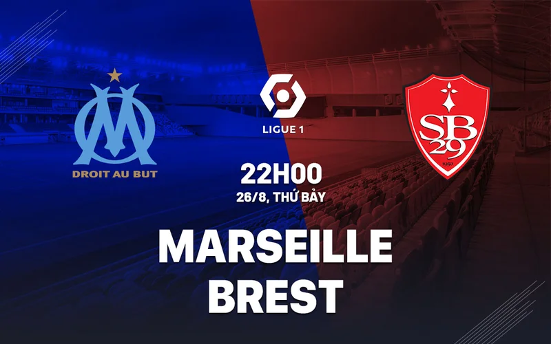 Soi kèo Marseille vs Brest Ligue 1 ngày 26/08/23