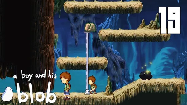 Lối chơi tương tác ảnh, video trong Game A Boy and His Blob