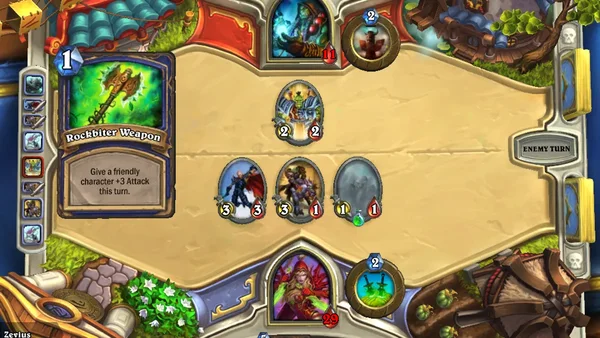 Đồ họa và âm thanh trong Game Hearthstone được đánh giá cao