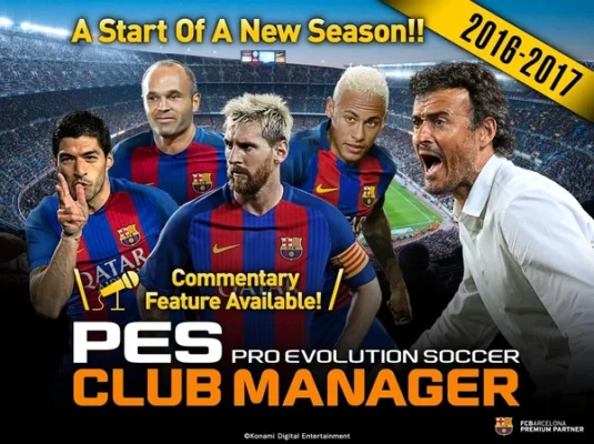 Giới thiệu tựa game PES Club Manager