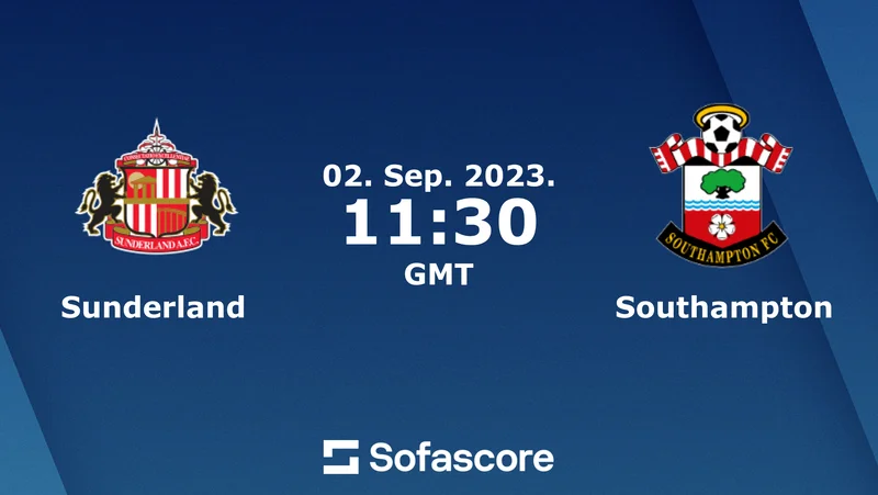 Soi kèo Sunderland vs Southampton Hạng Nhất Anh ngày 02/09/23