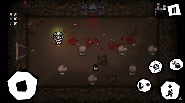 Game The Binding of Isaac được đánh giá là một trò chơi khó