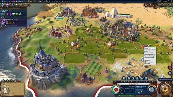 Đồ họa và âm thanh trong Game Civilization VI cực kỳ sống động