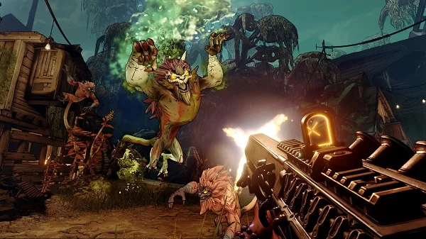 Đồ họa sắc nét và âm thanh trung thực trong game looter shooter Borderlands