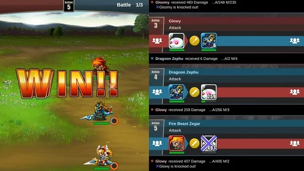 Brave Frontier Heroes mang đến một lối chơi hấp dẫn