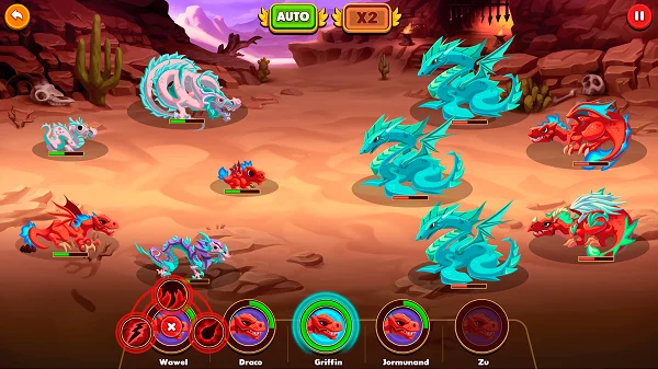 Gameplay trong Dragonary là một sự kết hợp tuyệt vời giữa chăm sóc và huấn luyện rồng