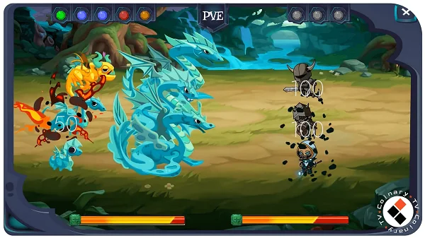 Game Dragonary được thiết kế với đồ họa sắc nét và hấp dẫn