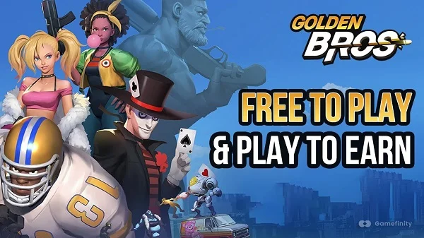 Game Golden Bros - Game bắn súng đối kháng trên điện thoại