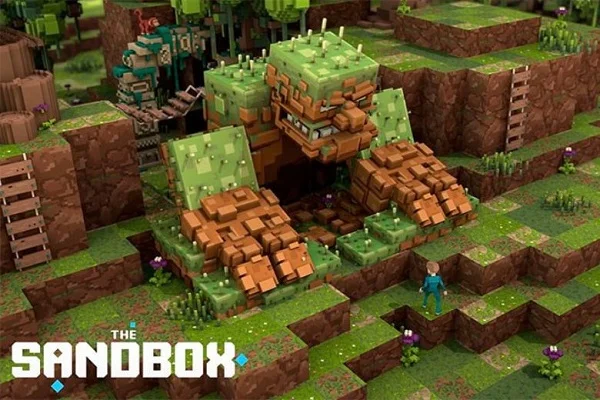 Đồ họa và âm thanh trong game The Sandbox khá đơn giản