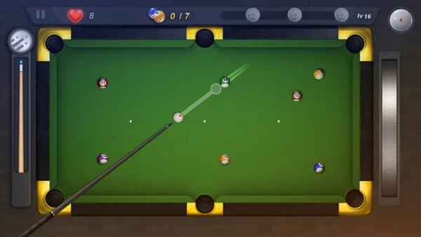 8 Ball Hero có đồ họa và âm thanh độc đáo và thú vị