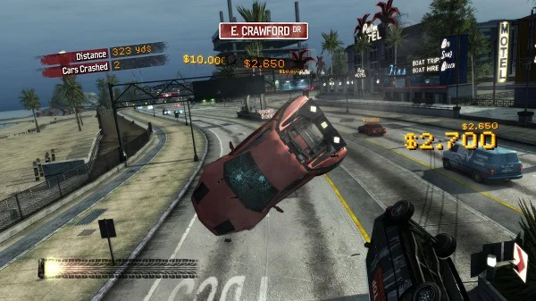 Gameplay của Burnout: Paradise - Remastered tập trung vào cuộc đua đầy tốc độ