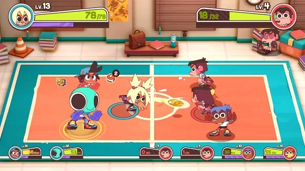 Đồ họa và âm thanh Game Dodgeball Academia khá được đầu tư