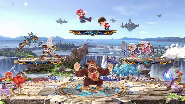 Game Super Smash Bros. Ultimate là một trò chơi đối kháng với đồ họa 2.5D đẹp mắt