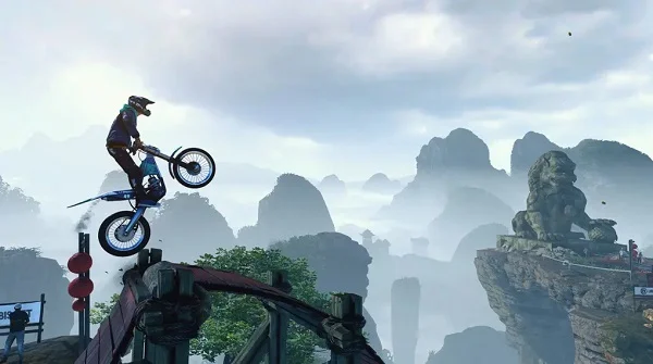 Game Trials Rising sử dụng đồ họa 3D đẹp mắt