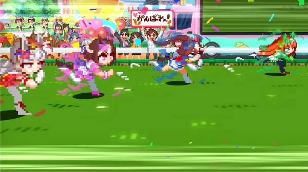 Game Uma Musume: Pretty Derby có một lối chơi pha trộn giữa thể thao đua ngựa