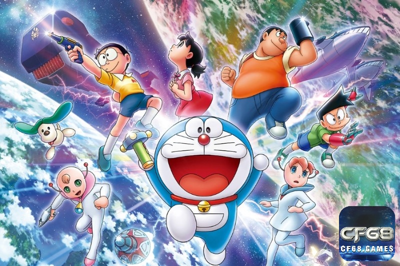 Doraemon mang đến niềm vui và sự thích thú qua cuộc phiêu lưu khoa học viễn tưởng