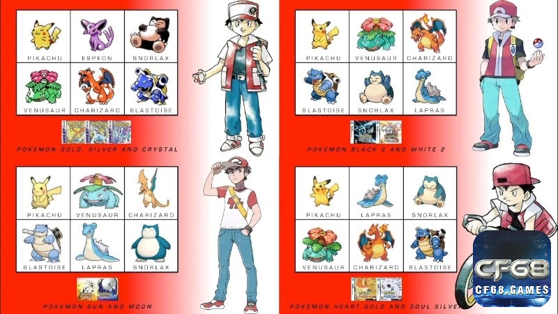 Sử dụng chiêu thức khắc chế để tận dụng điểm yếu của pokemon đối thủ và mang lại hiệu quả tối đa trong trận đấu nhé!