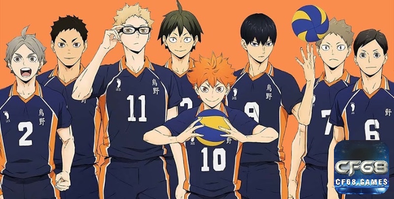 Cùng CF68.GAMES tìm hiểu về cách nhân vật trong haikyuu nhé