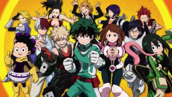 Các nhân vật trong my hero academia: Top nhân vật mạnh mẽ