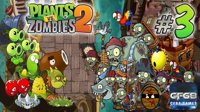 Khám phá cách chơi plants vs zombies 2 cùng CF68 nhé!