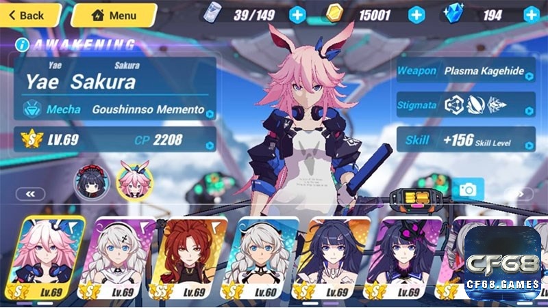 Game gacha Honkai Impact 3 cực hấp dẫn